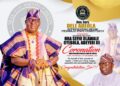 Just In: Oyo Lawmaker, Adeola Congratulates New Aseyin, Says His Enthronement is Divine