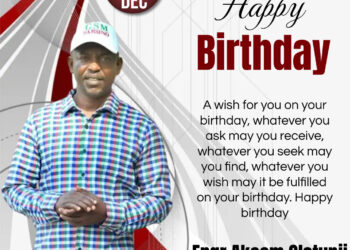 Sarsino’s Birthday : You have drawn many people to the centre of progress due to humility and kindness in the discharge of your duty –  GSM Advocates