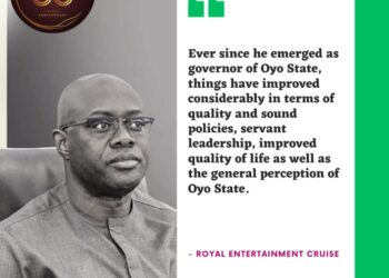 Birthday : Governor Makinde is a Champion of Democratic Values and Good Governance- Royal Entertainment Cruise