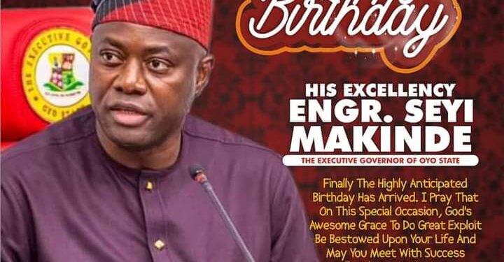 Celebration: OSM Convener, MOE Extends Heartfelt Birthday Wishes to Gov Makinde