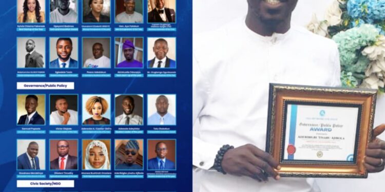 The Populist News Publisher, Aderibigbe Yisahu, Bags Digital Inclusion and Accessibility Award at Oyo State’s 30 Outstanding Youth Leaders Award Ceremony