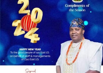Oyo East LG Chairman, Arosad Extends Warm New Year Greetings to the People of Oyo East LG