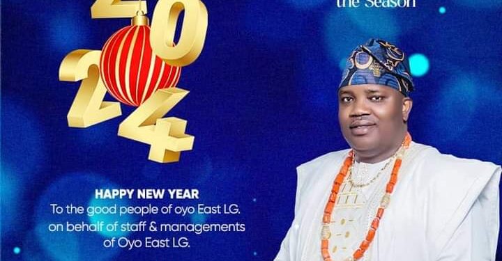 Oyo East LG Chairman, Arosad Extends Warm New Year Greetings to the People of Oyo East LG