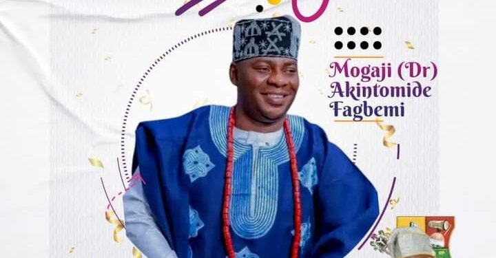 Birthday: Oyo Lawmaker Olalere Felicitates with Mogaji Dr. Stephen Akintomide Fagbemi, On His Birthday.