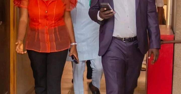 TITILOPE GBADAMOSI ACCOMPANIES HONORABLE MINISTER OF STATE FOR YOUTH DEVELOPMENT, HM AYO OLAWANDE, ON A PRODUCTIVE DIRECTORATE VISIT, ENSURING ENHANCED EMPLOYEE WELFARE