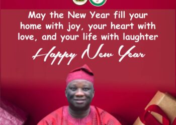 May the new year bring you exciting opportunities, endless possibilities, and the courage to chase your dreams, A New Year Message by Oyo Lawmaker Fowokanmi