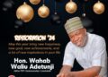 Atiba PDP Chairmanship Candidate Wabkem Shares New Year Message and Vision for 2024*