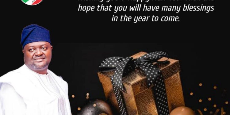 Oyo Lawmaker Akt Extends Warm New Year Greetings To The People Of Lagelu LG