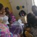 FIRST LADY IBSWLG Mrs Mojoyinola Akande RECEIVES FIRST BABY OF THE YEAR AT STATE HOSPITAL ADEOYO WITH JOY