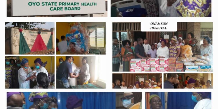 Oyo Welcome Babies Of The Year 2024 As First Lady, Hon. Comforter, Others Tour Hospitals, Make Donations
