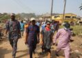 Akeem Olatunji, ‘RAD’, Kamorudeen Mudashiru Visit Scene Of Ibadan Explosion, Rally Support For Govt, Security Agencies