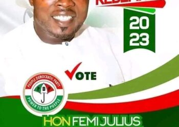 Charting a Course for Progress And Good Representation In Saki West: Hon. Femi Julius’ Leadership Unveiled