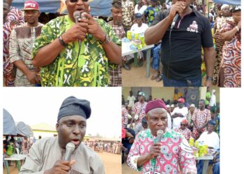 Photonews: Olukitibi/Alade, Olorunpoto, Party Leaders, Stakeholders In Oyo West Lauds Gov Makinde For New Year Get-together Party For Members