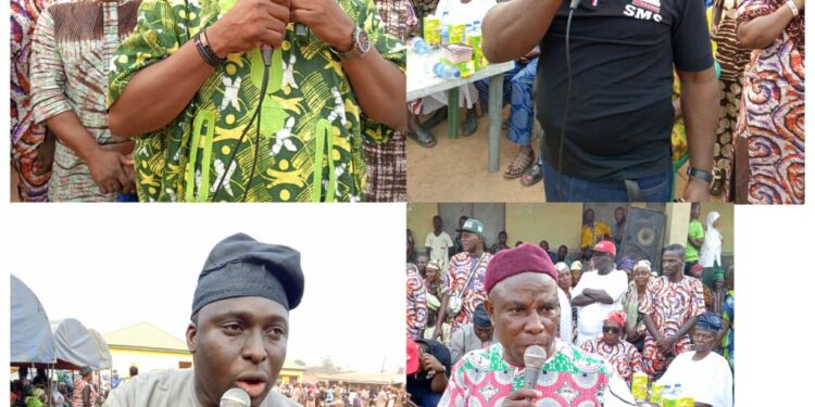 Photonews: Olukitibi/Alade, Olorunpoto, Party Leaders, Stakeholders In Oyo West Lauds Gov Makinde For New Year Get-together Party For Members