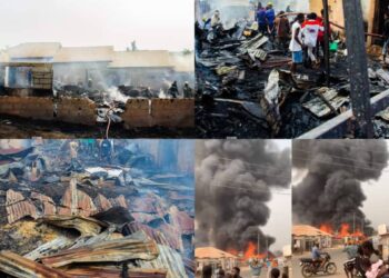 Oyo Iyaloja-General, Princess Abeo, Symphatizes With Soka Market Traders Over Inferno