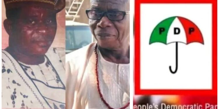 Oyo PDP Mourns Ogunjimi, Layi Baale, Describes Deceaseds as Loyal Members