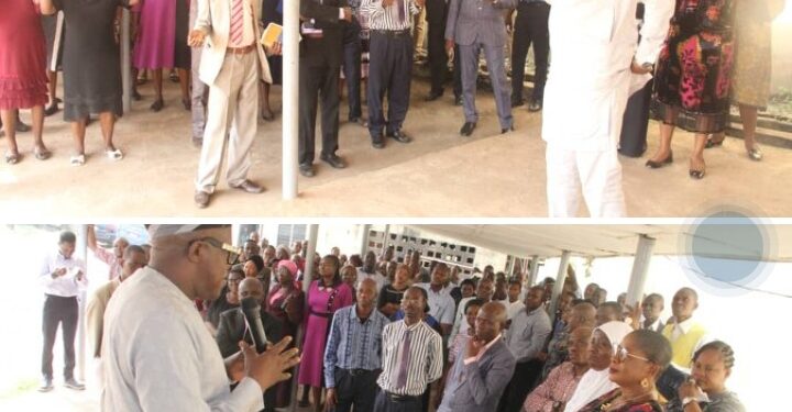 New Year: OYOSUBEB Holds Inter-faith Prayer, Warns Staff Against Sharp Practices