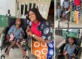 Just In : Makinde’s Aide Adedibu Adetola Donates Wheelchair (PHOTOS)