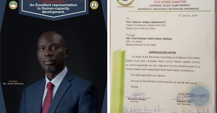 Markets Leaders, Traders Applaud Rep Agboworin for Palliative Gifts