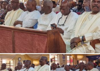 Videos: Seyi Makinde, Peter Mba,Mimiko, Folarin, Oduyoye Alongside Political Adversaries Unite: Dignitaries Gather to Bid Farewell to Mama Victoria Ajoke Adedayo in Akure
