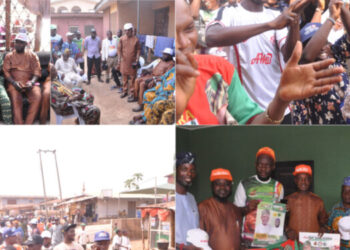 LG Elections: Traditional Rulers, Sebioba, Over 25 Communities Rally Support for GLORIOUS/WINDAPO Campaign   …anything from Jagun Olubadan is our project – Oba Oniladuntan