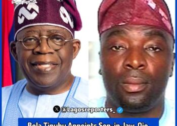 Bola Tinubu Appoints Son-in-law, Ojo As Managing Director Of Federal Housing Authority