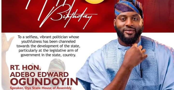 BIRTHDAY: Oyo Deputy Speaker, Hon. Fadeyi Felicitates With Speaker, Rt. Hon. Ogundoyin At 37