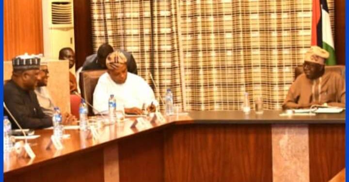 Breaking News : Tinubu holds crucial meeting with Dangote, Elumelu, others