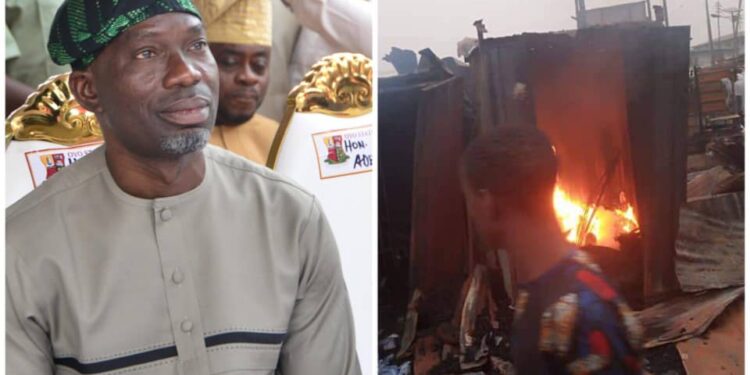 Inferno At Orita-Aperin Market Heart-Wrenching – Agboworin Symphatizes With Victims