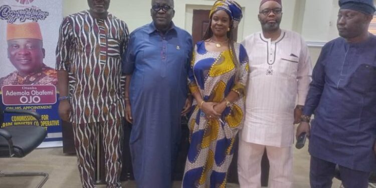 Oyo Commissioner For Trade, Demola Ojo Hosts New Consultant In Charge Of Gbagi Market