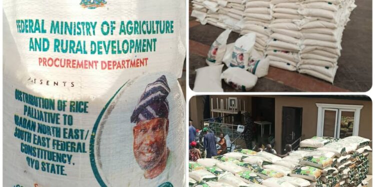 Rep Agboworin’s Kindness, Philantrophic Gesture Commendable – CAN Reacts To Distribution Of FG Rice Palliative