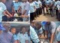 PHOTO/VIDEO: AgbaAkin-Mayegun Akika Donates Generator To Nigerian Beauticians/Hairdressers Association Oyo State