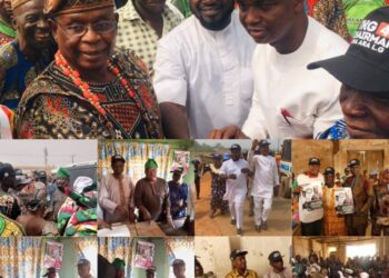 Jagun Olubadan, Chief Dotun Sanusi, Fadeyi, others donated generously as PDP kicked off the GLOWIN24 Campaign in Ona-Ara     …Inherited a former APC Councillor, Others