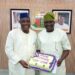 Oyo Deputy Gov felicitates with Estab Comm. Niyi Adebisi on birthday 