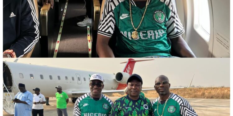 Agboworin Jets Off To Côte d’Ivoire To Watch Super Eagles’ AFCON Final Match