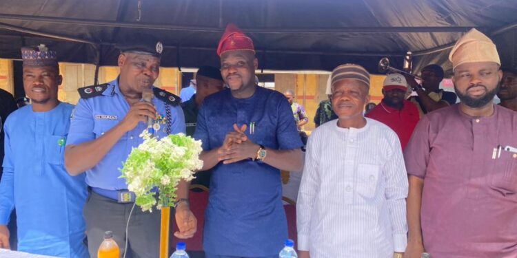 Nigeria in the Era of Community Policing – Oyo CP, Commends hon. Waheed Akintayo’s Police Station Project Initiative