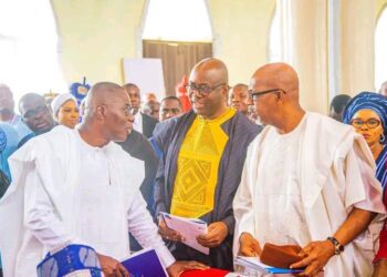 PHOTOS: Makinde, Dapo Abiodun, Sanwoolu at Akeredolu’s burial