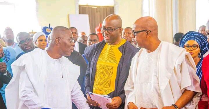 PHOTOS: Makinde, Dapo Abiodun, Sanwoolu at Akeredolu’s burial