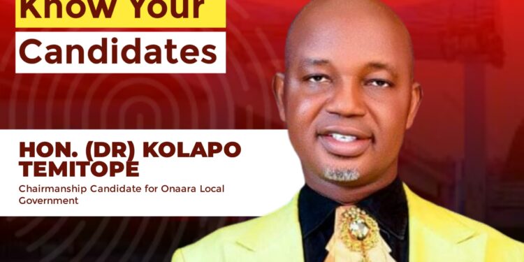 Meeting Dr. Kolapo Temitope (JP) Popularly known as GLORIOUS: Oyo PDP Media Team Unveils Onaara Local Government Chairmanship Candidate