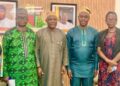PHOTOS: Oyo Deputy Gov receives new NEMA Zonal director, cordinator