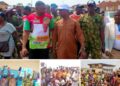 OTOPE Donates posters, Calendars, Caps, T-Shirts and 1million Naira cash for Ona Ara local government election Campaign