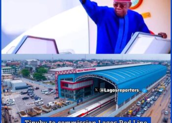 Tinubu to commission Lagos Red Line rail project today