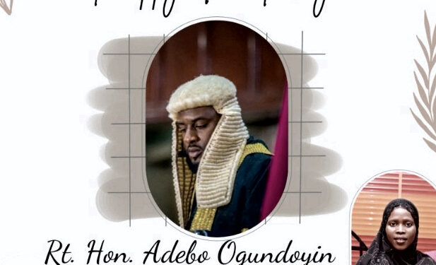 Birthday: You’re a Cynosure to Nigeria Youth, Oyo Commissioner for Youth and Sports Extols Rt. Hon. Adebo Ogundoyin