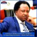 Looting of NEMA warehouse, symptom of impending revolution – Shehu Sani warns