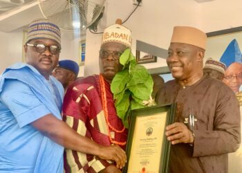 PHOTOS: Oyo Deputy Gov, Ladoja, others attend De-Damak’s installation as Aare of Ibadanland