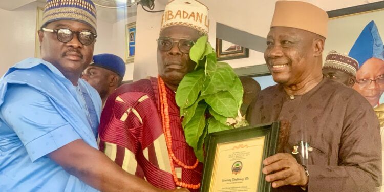 PHOTOS: Oyo Deputy Gov, Ladoja, others attend De-Damak’s installation as Aare of Ibadanland