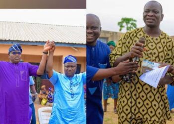 VIDEO: Oyo East Council Boss Arowosaye Lauds Makinde for Opportunity to Serve, Donates Cash to Oluokun/Waspha Campaign Committee