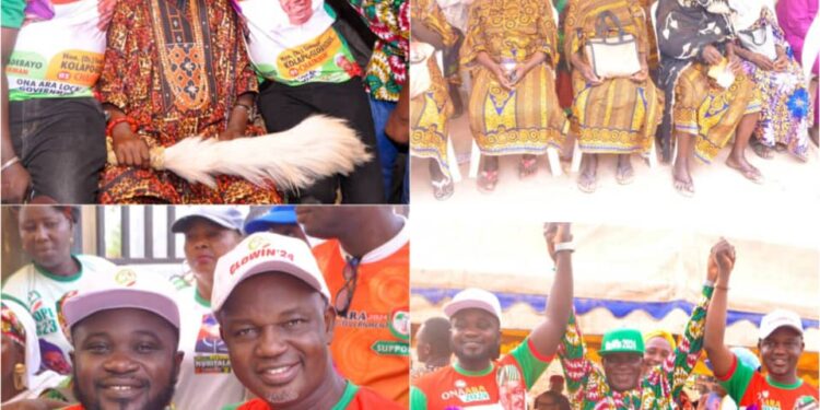 LG Elections: Have Cursed Whoever Opposes Seyi Makinde’s Party, Alajia Says as GLOWIN Campaign Tours Ajia, Olorunsogo in Ona-Ara