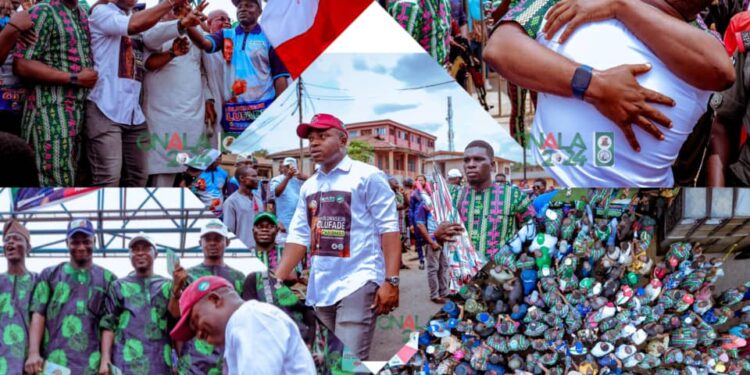 Videos/Pictures: Ibadan North Electrified as PDP’s Hon. Olufade Sparks Excitement with Spectacular Campaign Flagoff