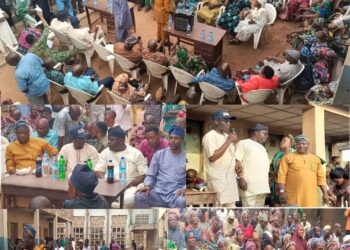 LG Poll :Aladorin and Asaka Community Rally Behind Akande for Chairman in Ibadan South West Local Government
